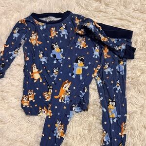 Little Sleepies Bluey Dance Mode Pajamas